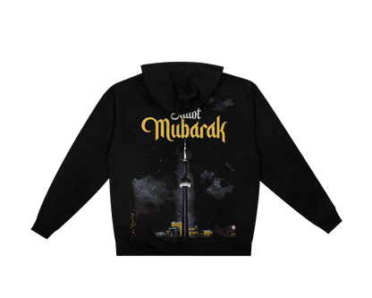 EIDIOT MUBARAK (PREMIUM ZIP UP HOODIE)