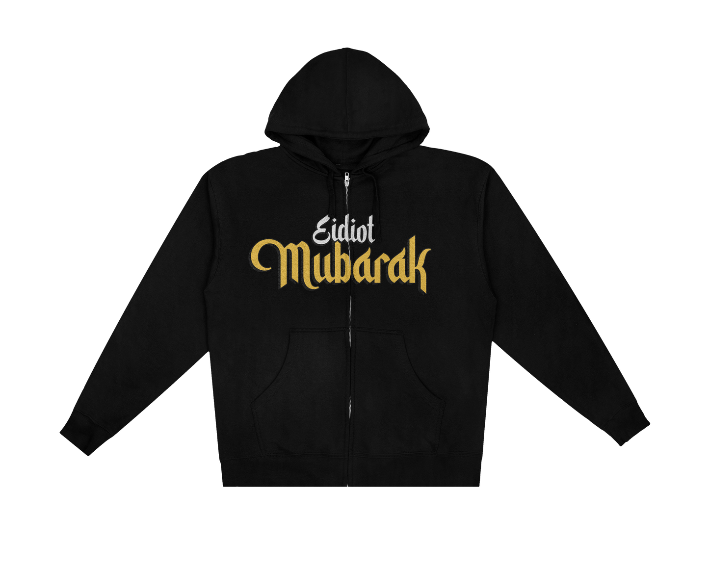 EIDIOT MUBARAK (PREMIUM ZIP UP HOODIE)